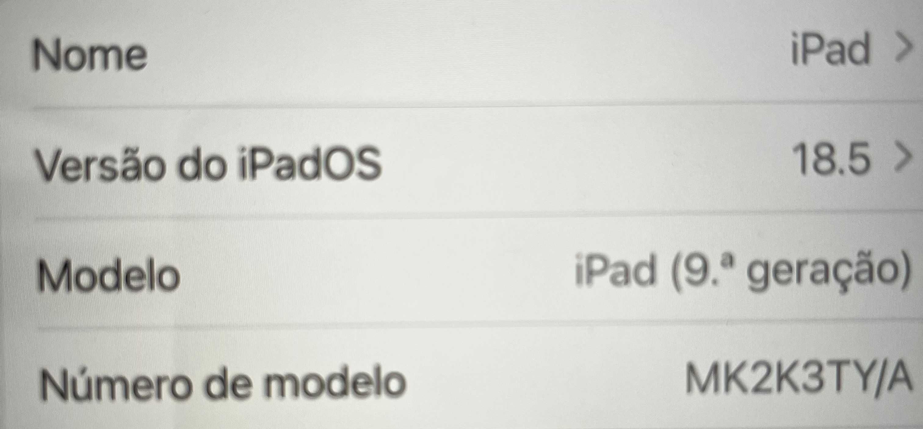 iPad 9.ª Geração 64GB Wi-Fi – 10,2” | Cor Meia-Noite