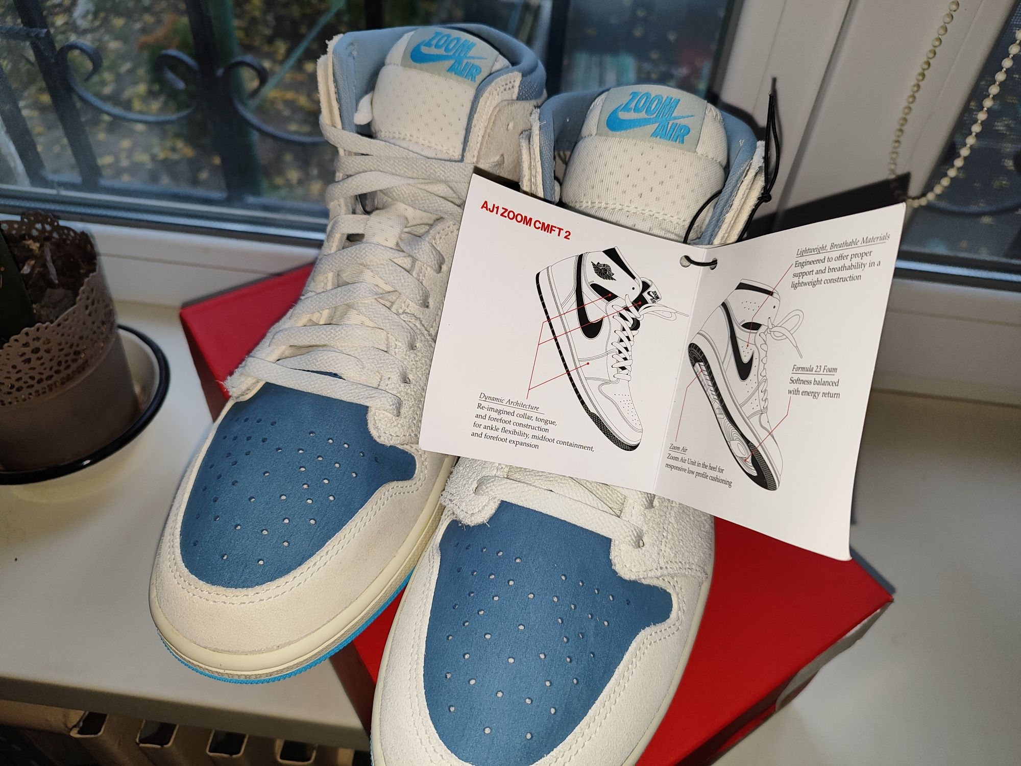 Nike Air Jordan 1 Zoom CMFT 2 | DV1307 104 (без коробки)