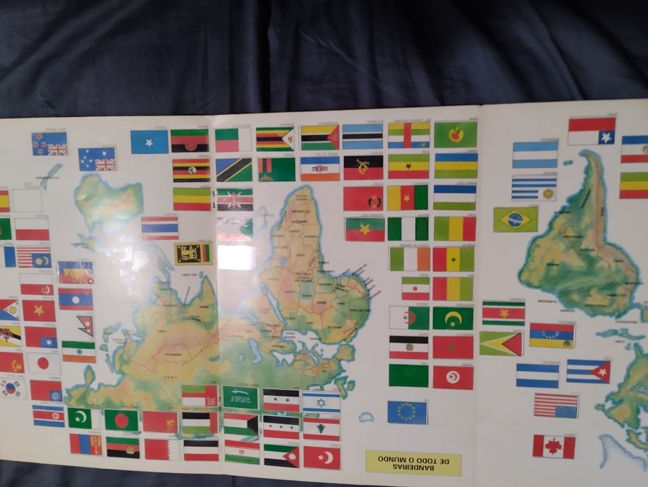 Atlas das bandeiras de todo o mundo