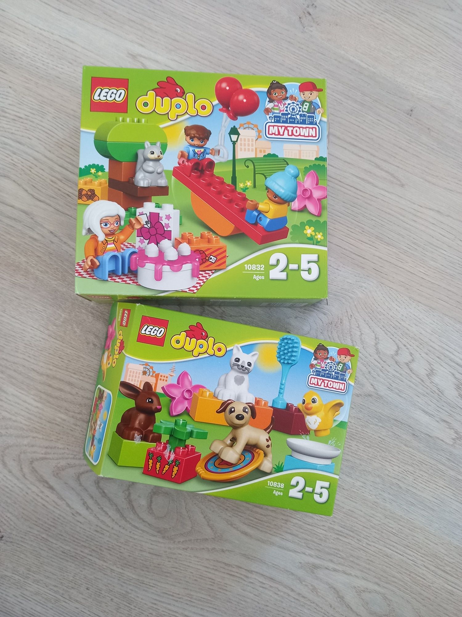 2 zestawy klocków LEGO Duplo