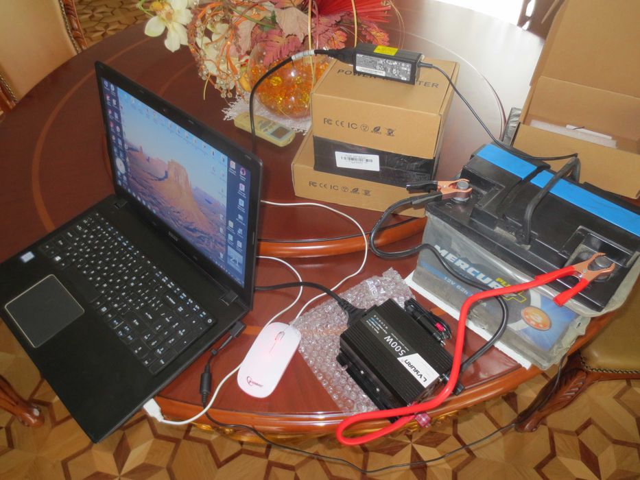 Інвертор 12-220 вольт 1500 Вт можливий обмін