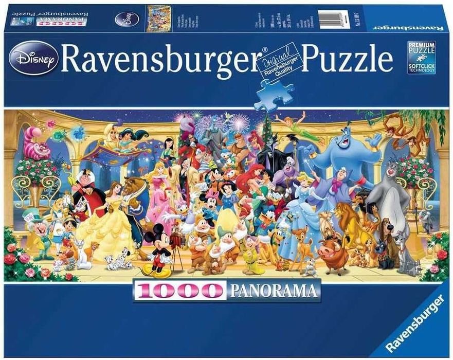 RAVENSBURGER 151097 puzzle DISNEY PANORAMA 1000 elementów 14+