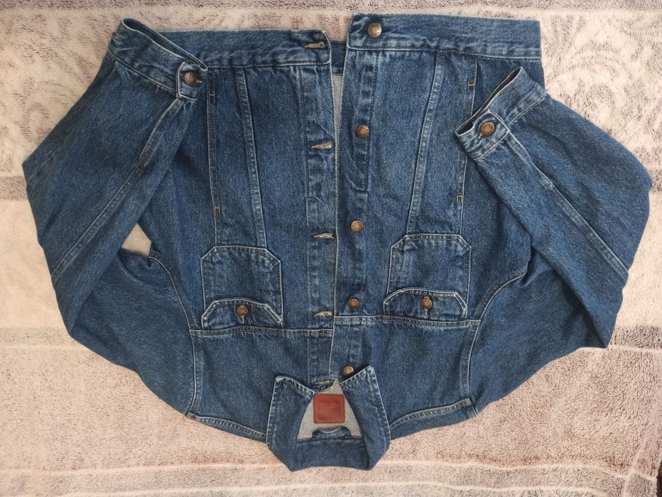 Джинсова куртка Marlboro Classics S-M унісекс мальборо вінтаж С-М