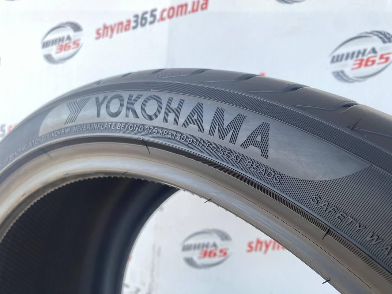 Шины б/у лето 315/30 r22 yokohama advan sport v105 6mm