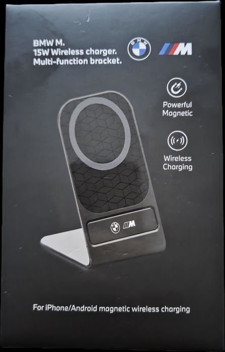 Ładowarka indukcyjna BMW 15W M-edition.