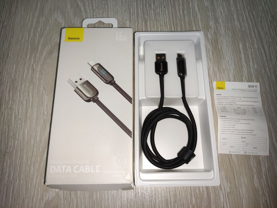 Кабель з дисплеєм Baseus