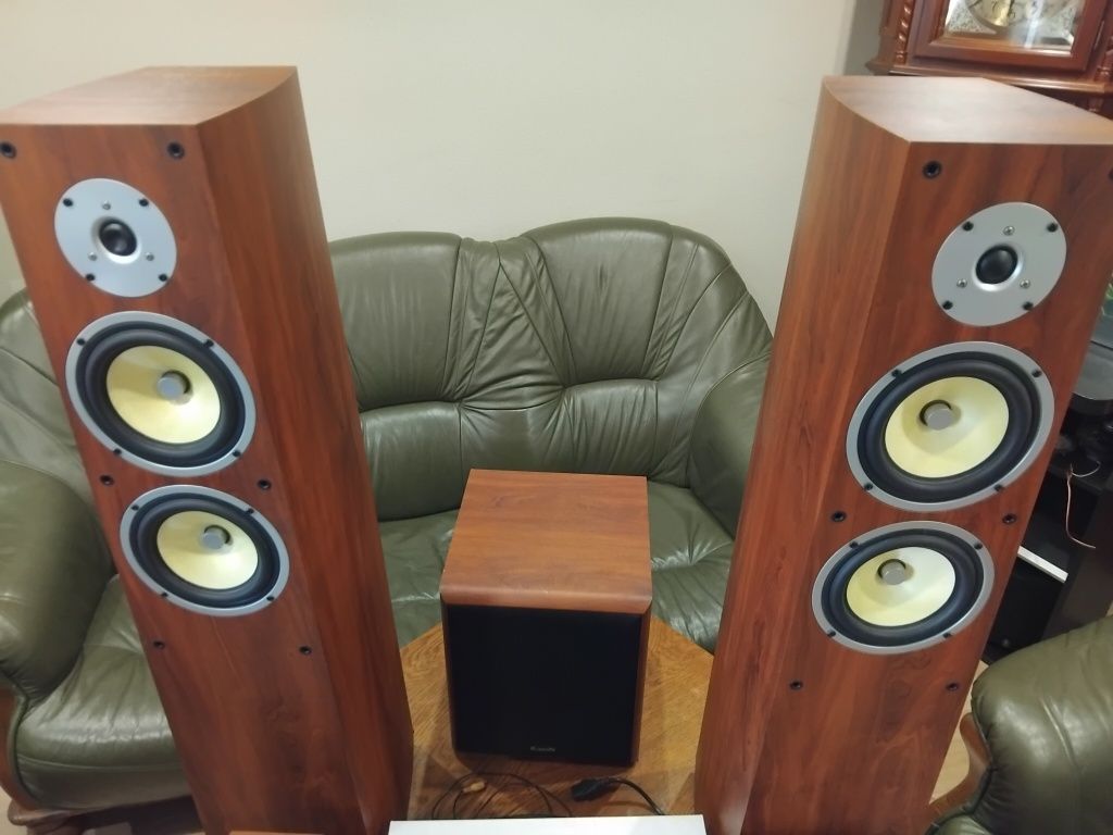 Duże kino domowe Rubicon Marantz subwoofer bluetooth zamiana quad cros