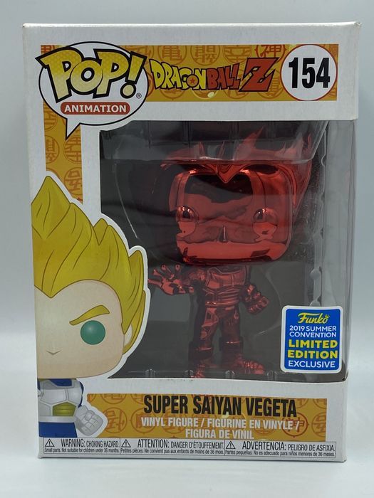 Funko Pop Super Saiyan Vegeta 154 Dragon Ball Z