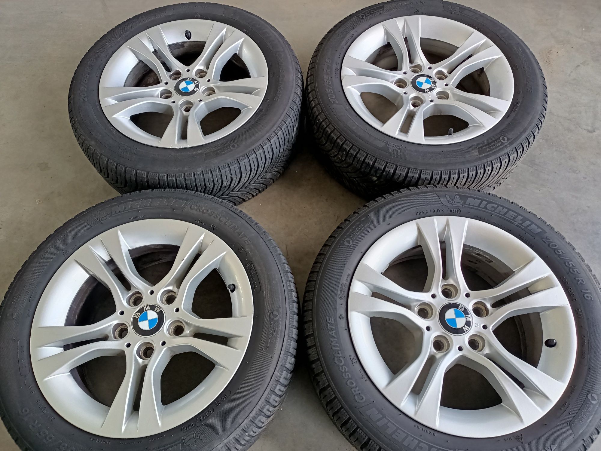 Koła 16" felgi 5x120 et31 opony 205/55/16 BMW E90 E91 E92 F30 F31 e46