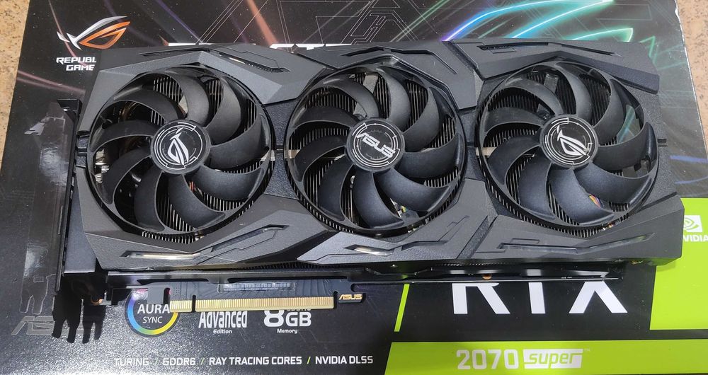 Karta graficzna ASUS GeForce RTX 2070 SUPER ROG Strix OC 8GB