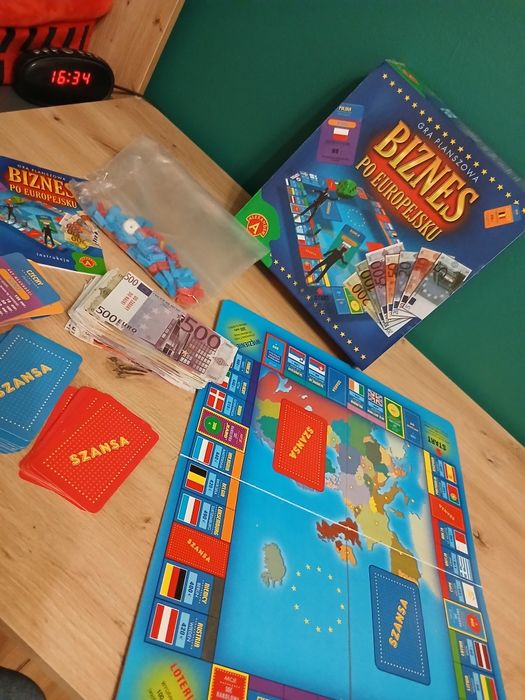 Gry planszowe dla dzieci zestaw 5gier plus karty brawl stars 62szt