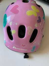 Kask rowerowy dziewczęcy Meteor S 48-52 Wwa