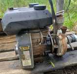 Motor rega em funcionamento