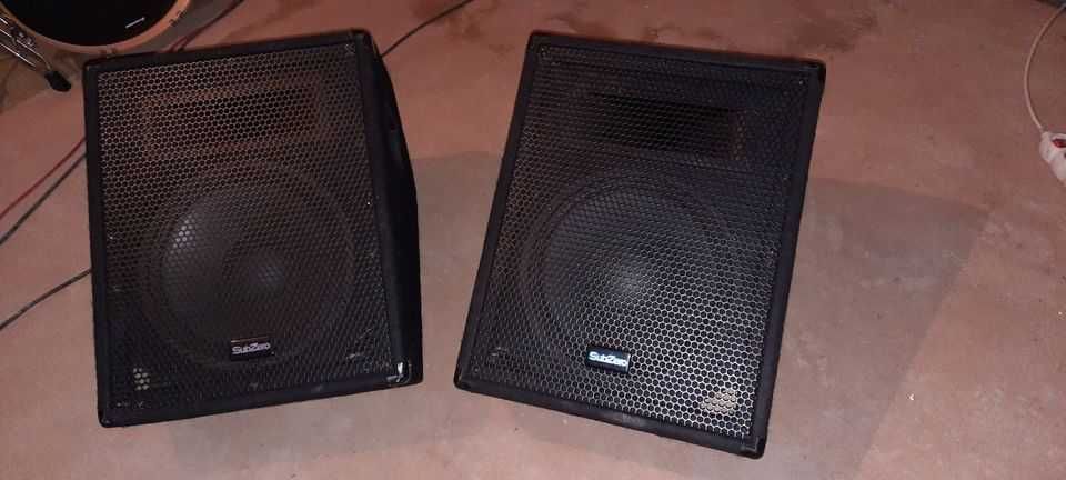 2x Monitores SubZero C12M 500W/Peak cada