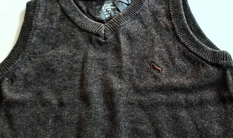 BEZ WAD Kamizelka chłopięca H&M 62cm 0-3 miesięcy #619