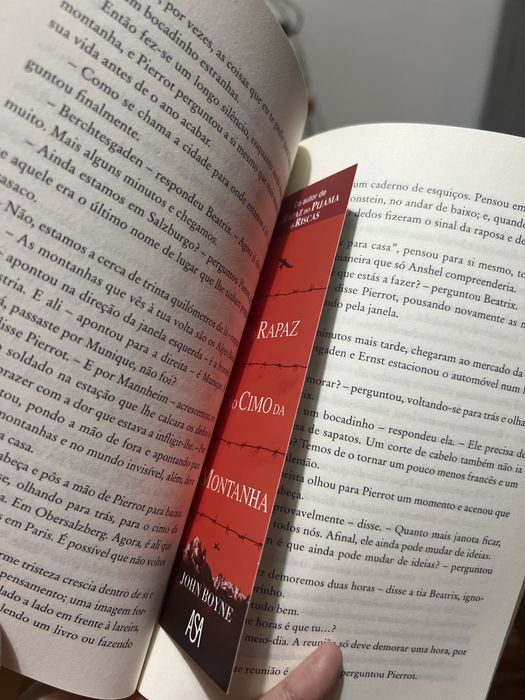 Livro o Rapaz no Cimo da Montanha