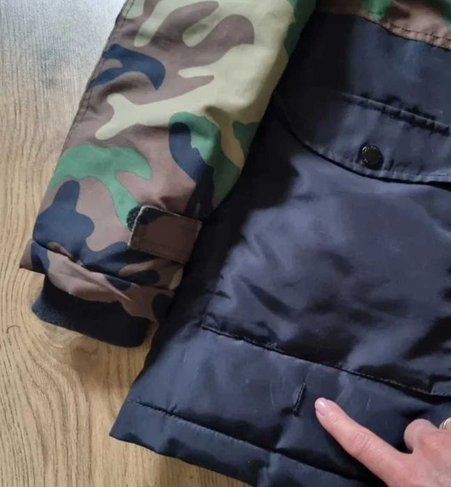 ZARA kurtka parka rozm.164 przejściowa/zimowa