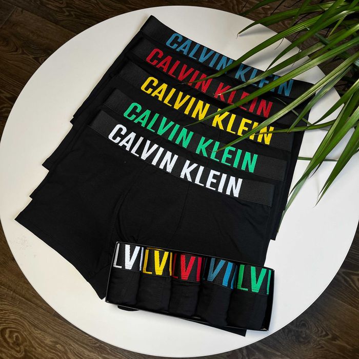 5 шт - 550 грн Труси чоловічі Кельвин / Трусы мужские боксеры Calvin