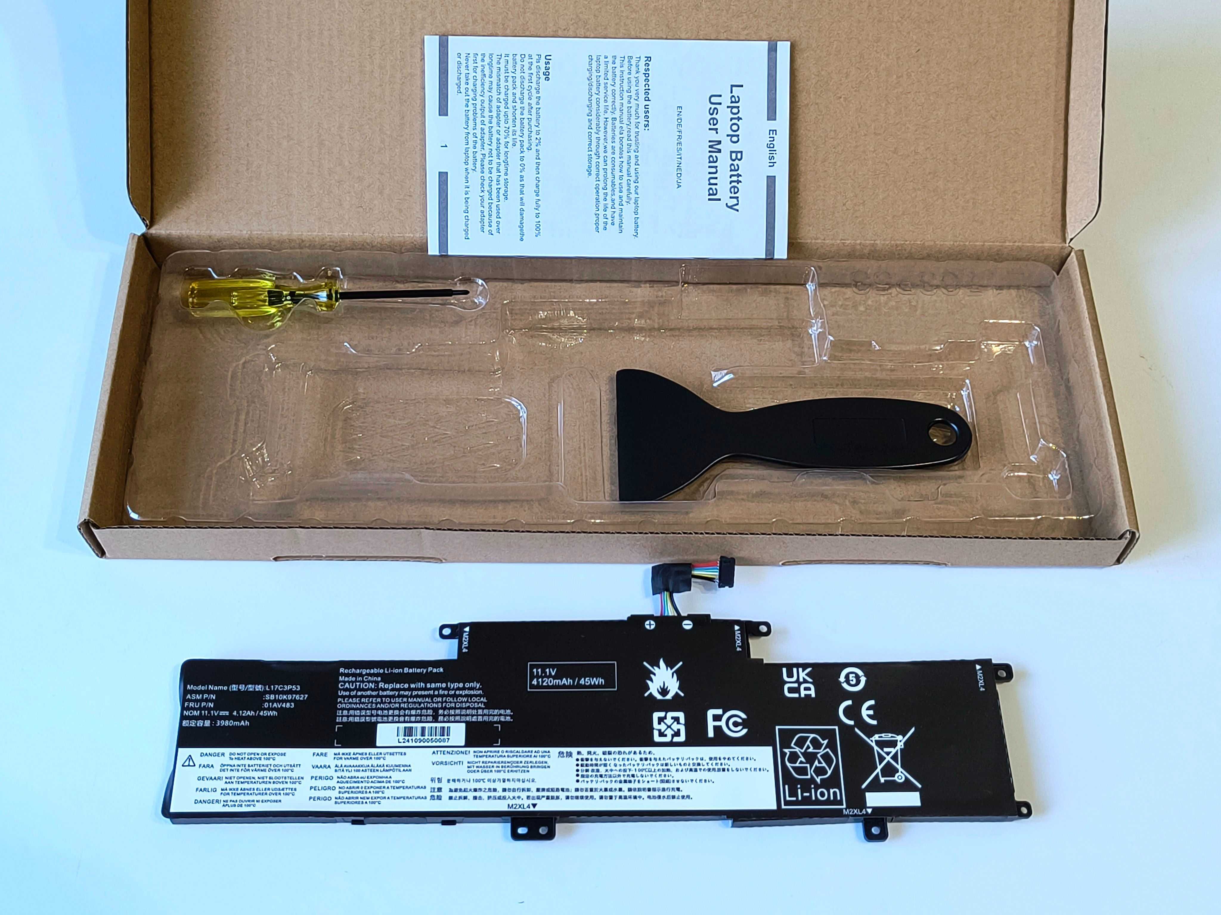 Батарея Lenovo ThinkPad L17C3P53