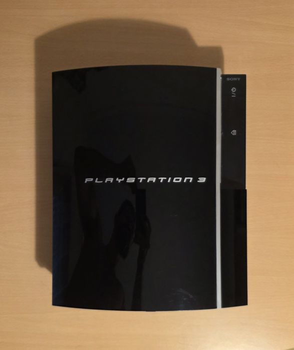 Playstation 3 Fat 80gb + Comando + Jogo