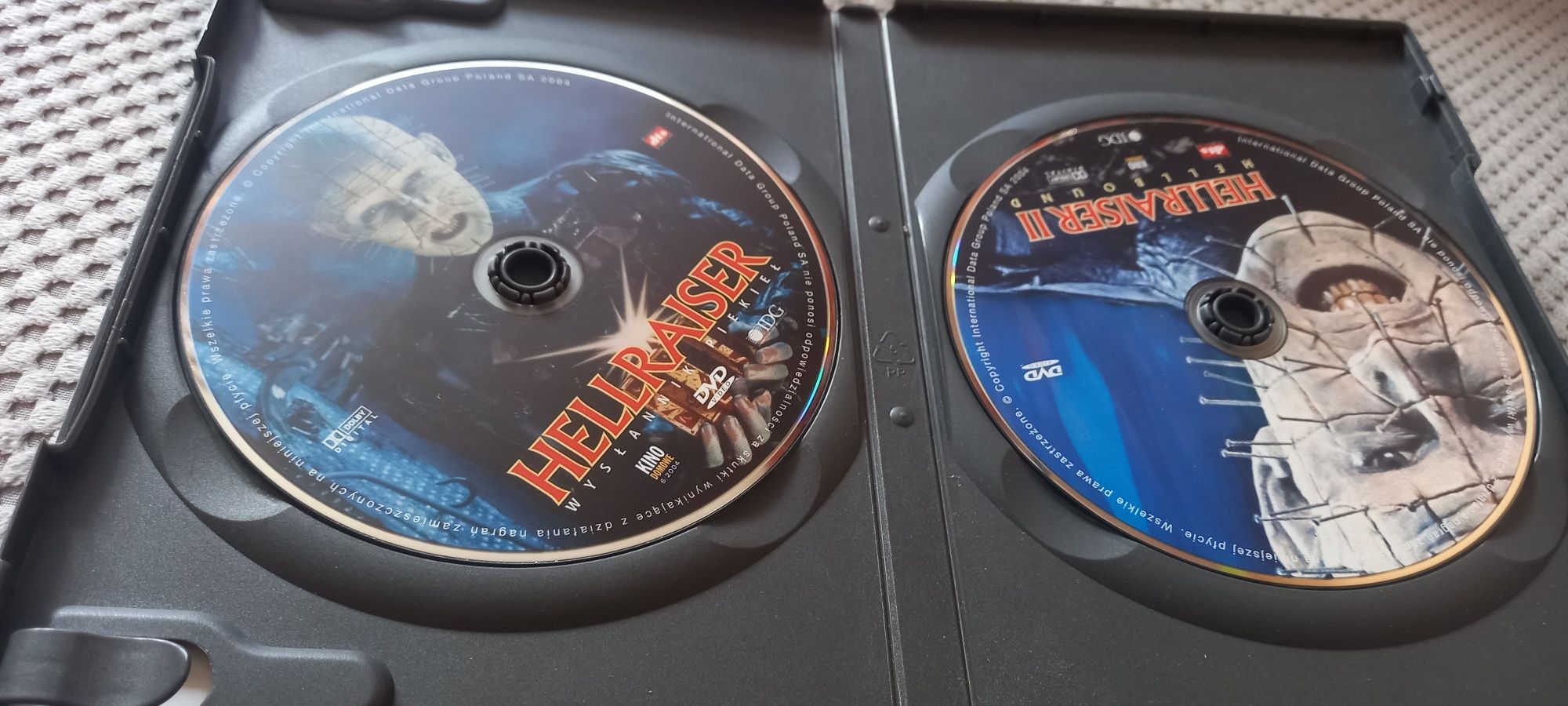 Hellraiser , hellraiser II    dvd lektor
