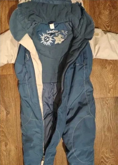 р.94-101, Decathlon дуже теплий зимовий термо-комбінезон чудовий стан