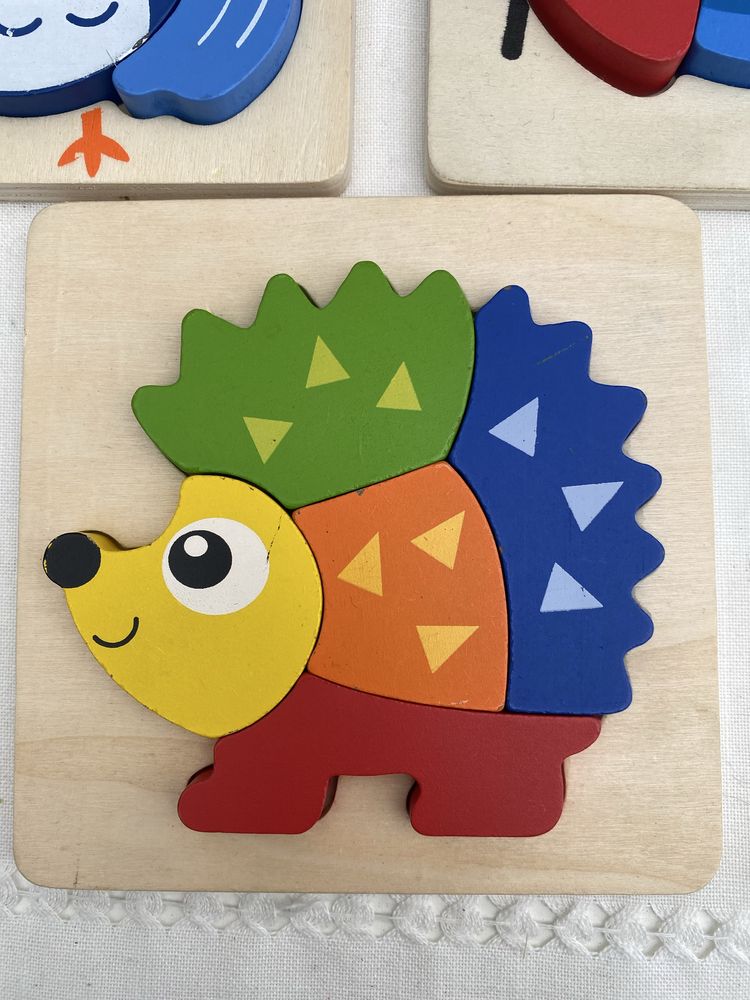 Montessori Puzzles animais do bosque