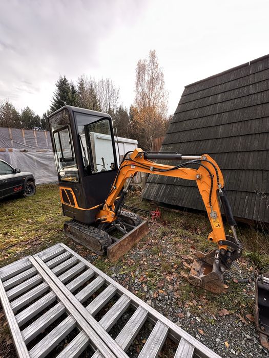 Minikoparka 2023 Berger Kraus 1200KS KABINA - bogate wyposażenie