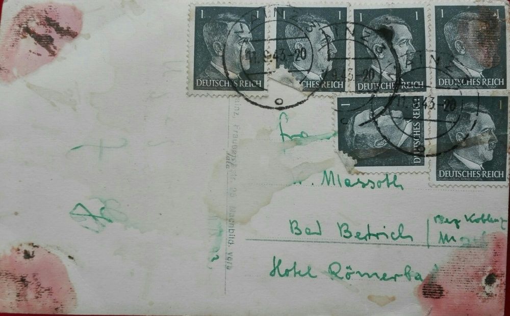 Pocztówka Moguncja Postkarte Kirche St Stephan Mainz Gonsenheim