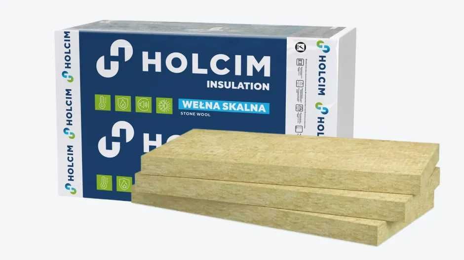 WEŁNA mineralna skalna Holcim LITE 20 cm, ścianki działowe