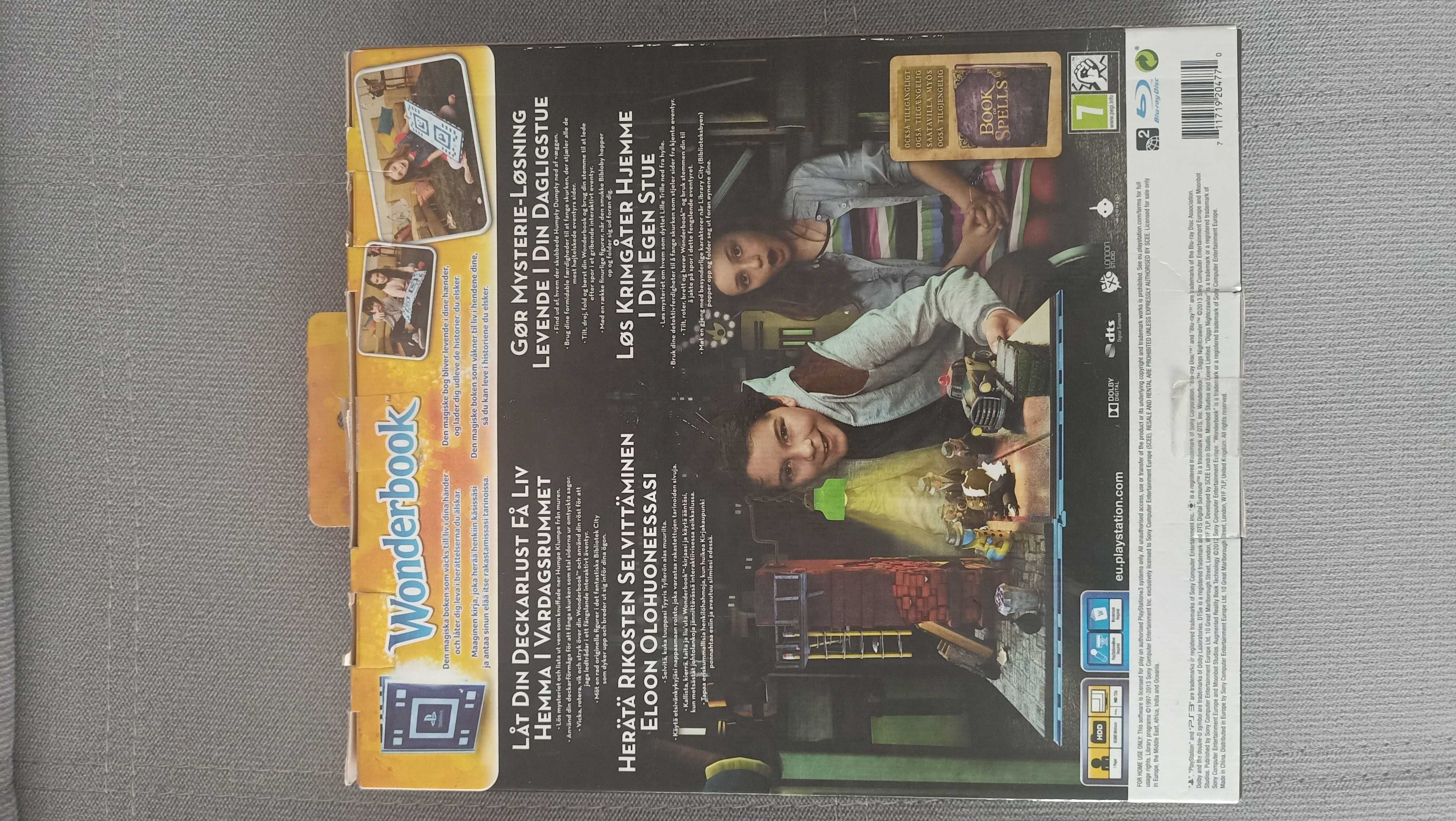 PS3 MOVE Wonderbook Detektyw Diggs