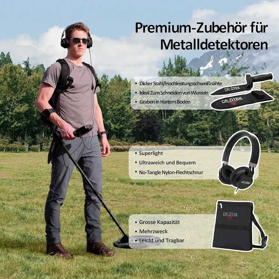 Detetor Detector Metais Kit Novo Pro