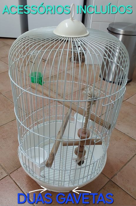 GAIOLA GRANDE AVES MÉDIO E PEQUENO PORTE.Casa,Varanda,Quarto,Garagem.