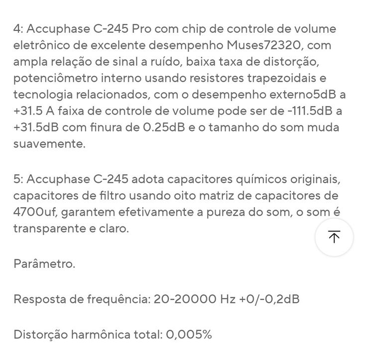 Preamplificador de Linha com comando