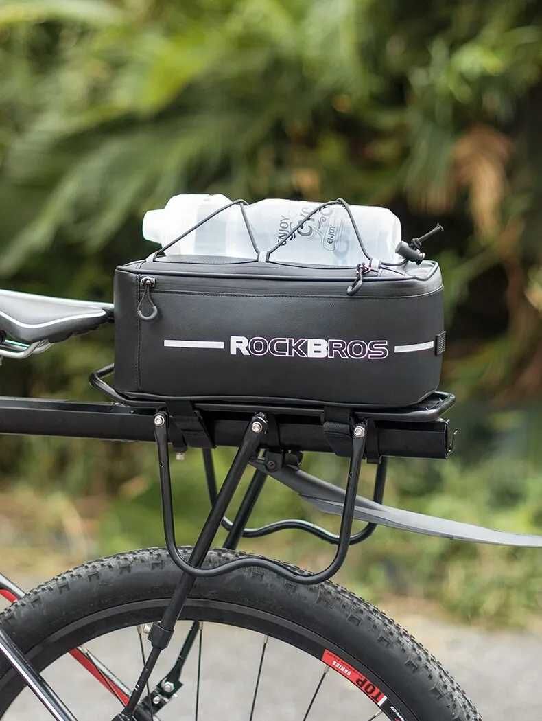 Rockbros сумка для велосипеда багажника 9 литров