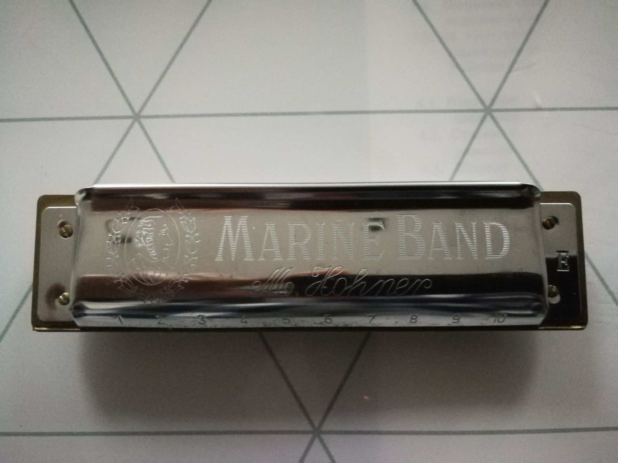 !Губная гармошка HOHNER MARINE BAND/1896