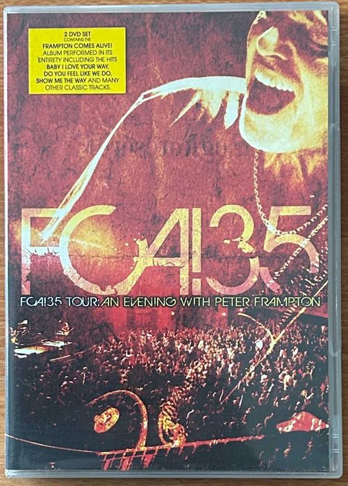 FCAL35 Tour - An evening with Peter Frampton - 2012 - DVD x 2