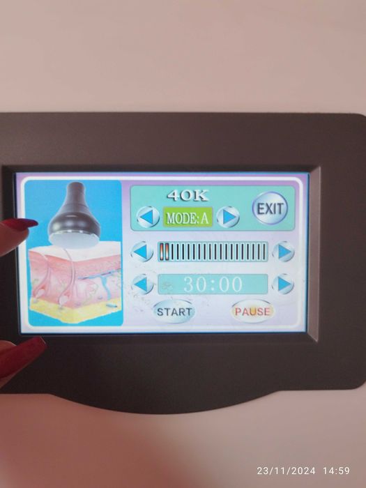 Aparelho Radio frequência, Cavitação e vácuoterapia. Com formação incl