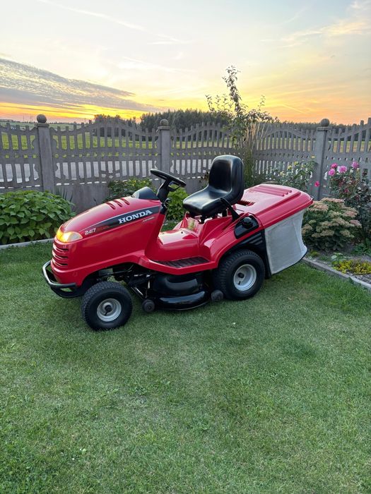 Kosiarka traktorek Honda HF2417 17KM V2 Hydrostat – gotowa do pracy
