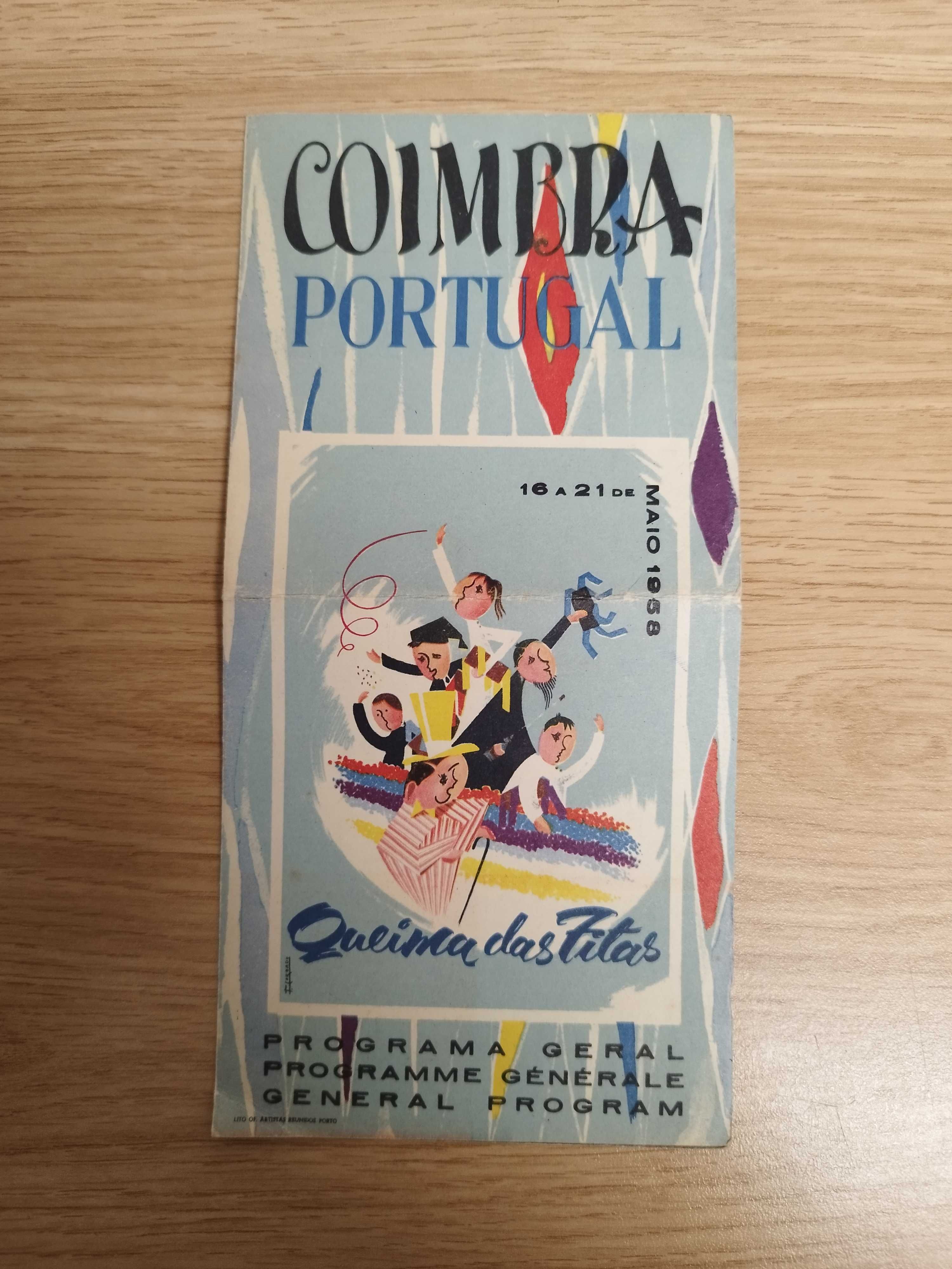 Lote Queima das Fitas Coimbra 1948/ 1955/ 1958