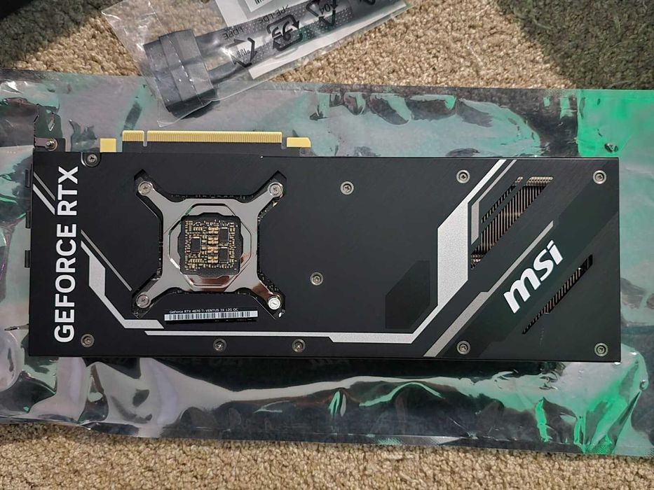 Placa Gráfica RTX 4070 TI 12GB GDDR6X - MSI Ventus 3X OC - GeForce