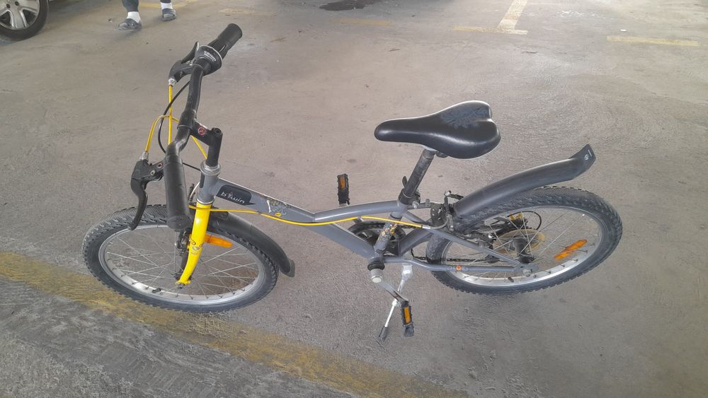 Rower z przerzutkami B'twin z decathlon. 20