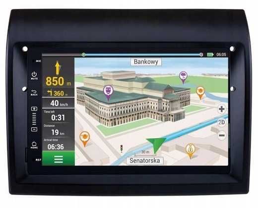 Radio Nawigacja Android CarPlay Citroen Jumper 2010.-2018 4GB 64GB SIM