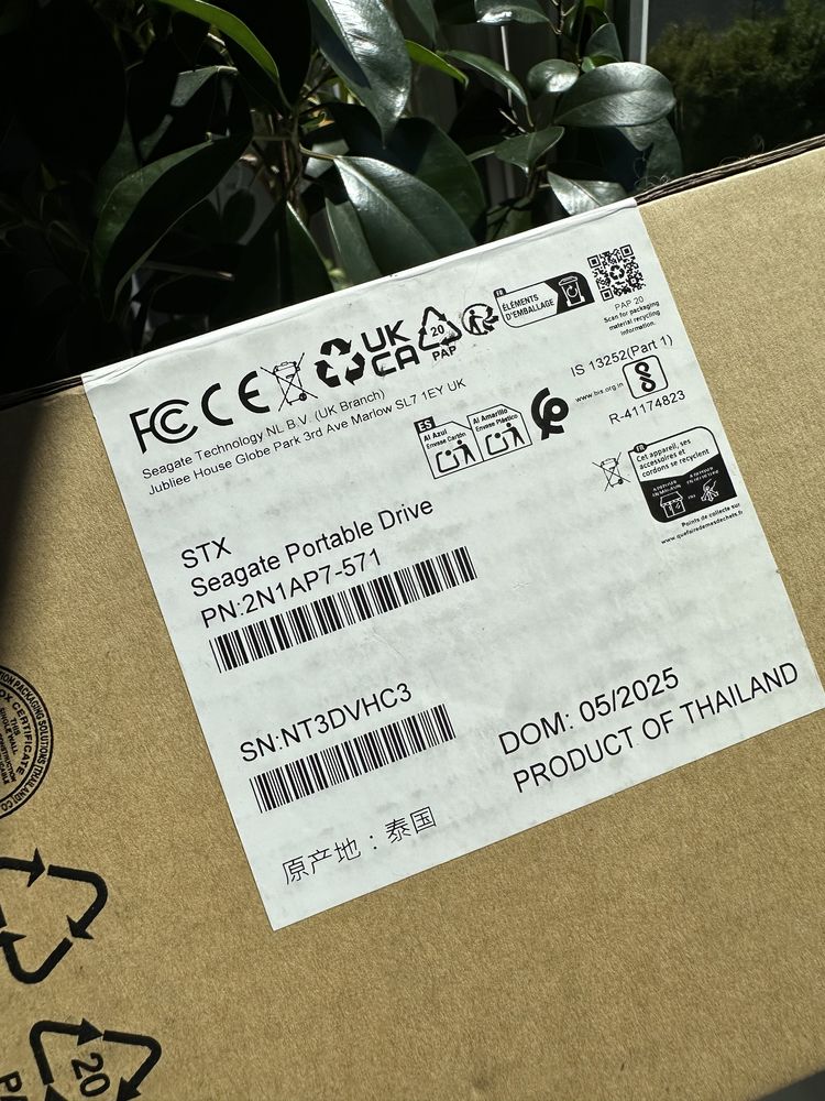 Dysk zewnętrzny HDD Basic 5 TB Szary