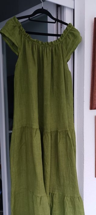 Vestidos linho,largos e frescos.Tam.38-40,18€cada