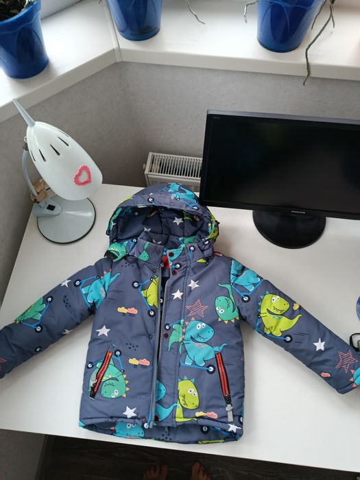 Зимова дитяча куртка для хлопчика