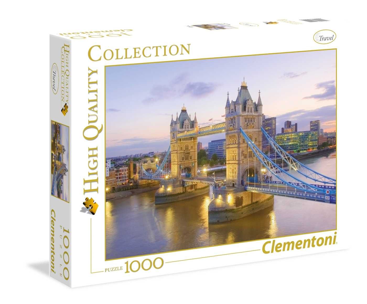 Clementoni 39022 Puzzle 1000 TOWER BRIDGE
