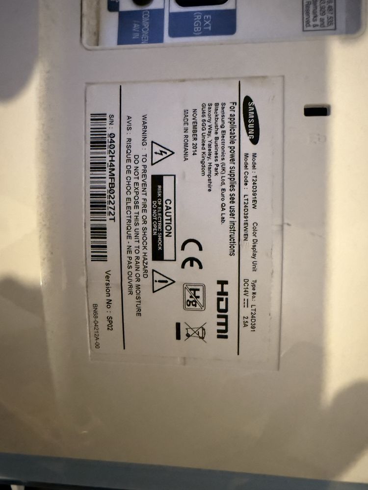 Monitor SAMSUNG 24cale