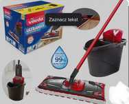 Zestaw mop wiaderko z wyciskaczem Vileda Ultramax box nowy