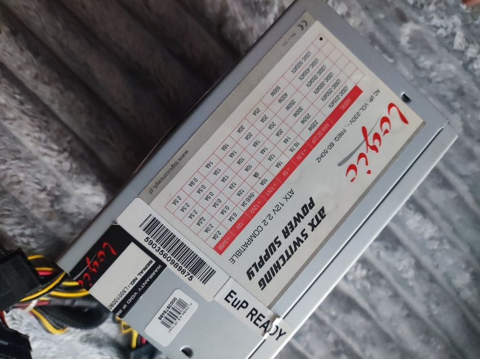 Zasilacz komputerowy 500W logic